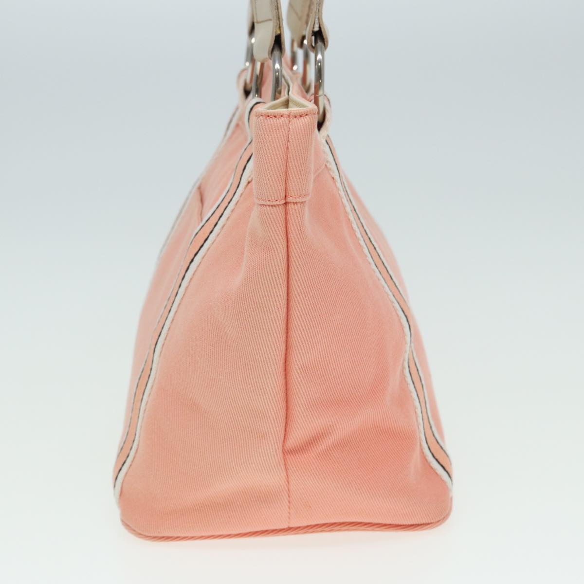 Burberry Blue Label Pink Canvas Tote Bag (Pre-Owned)
