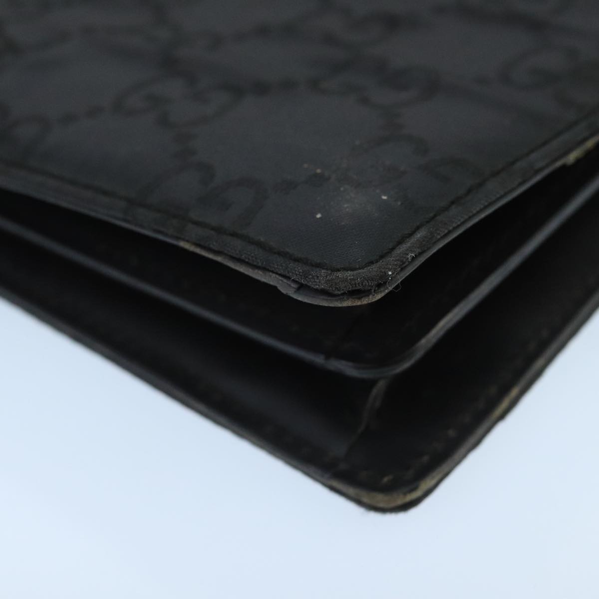 Gucci Black Canvas Clutch Bag (Pre-Owned)
