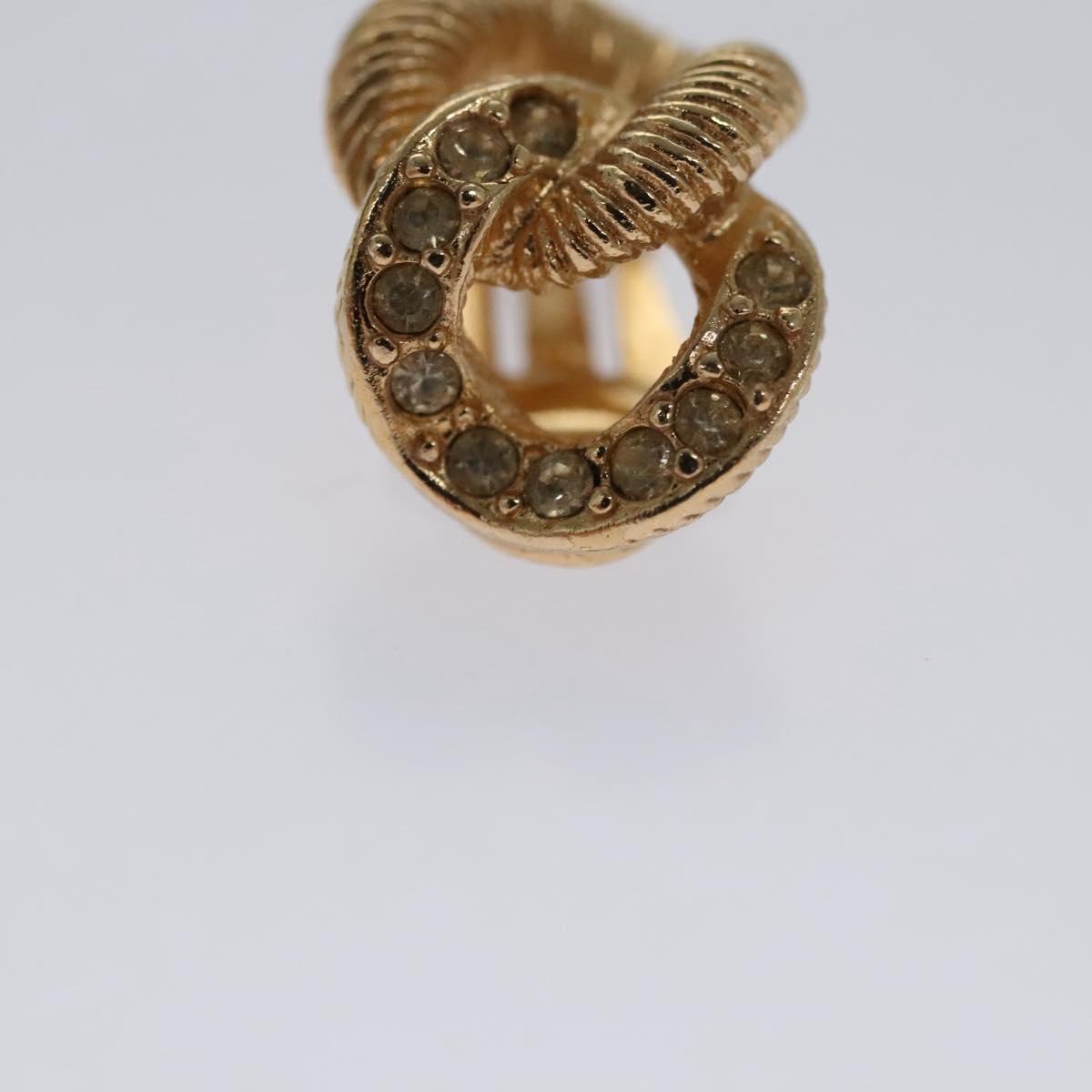 Dior Gold Metal Earring Jewelry (Pre-Owned)