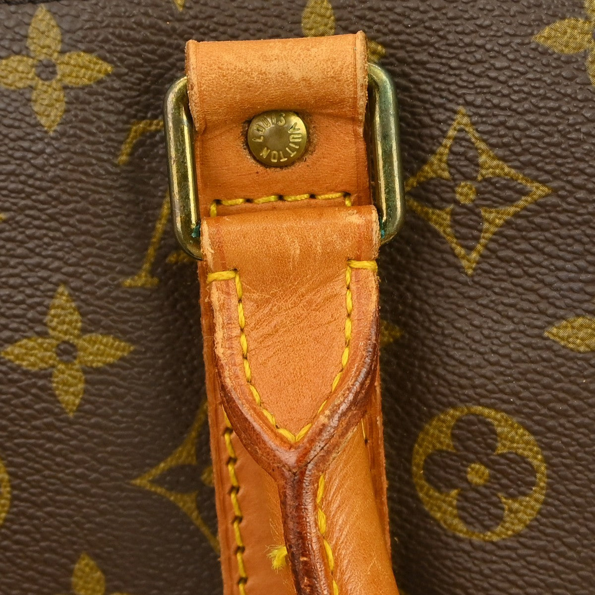 Louis Vuitton Keepall Monogram Canvas Brown Canvas Travel Bag Bag (Pre-Owned)