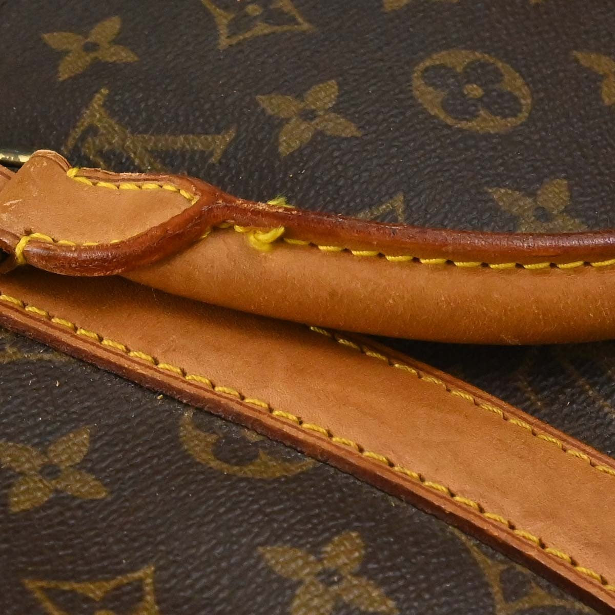 Louis Vuitton Keepall Canvas Brown Canvas Travel Bag Bag (Pre-Owned)
