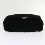 Prada Re-Edition Black Fur Handbag (Pre-Owned)