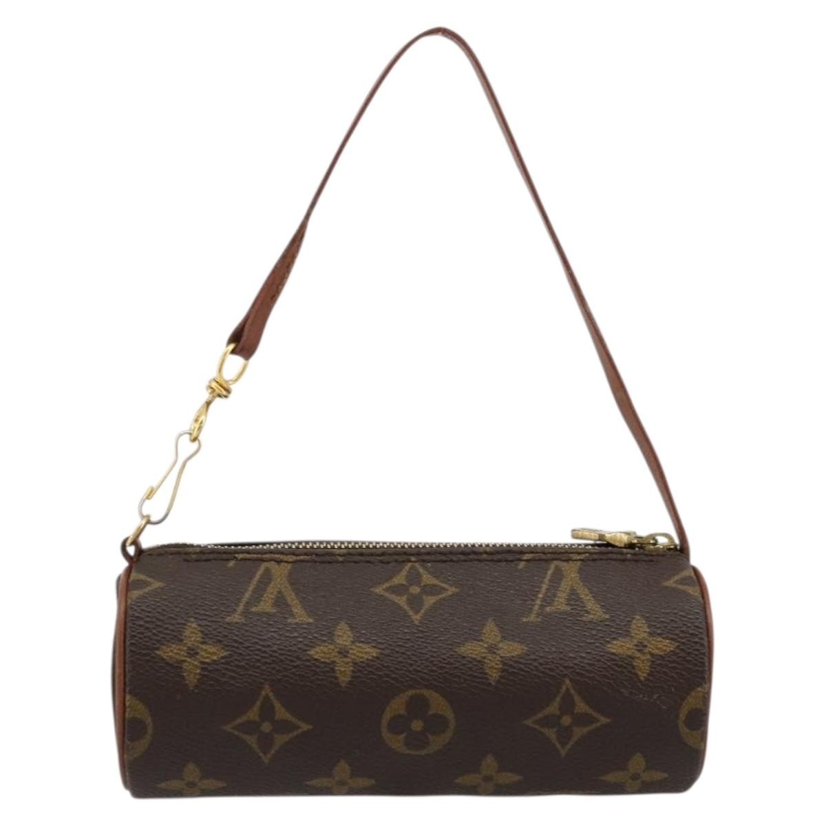Louis Vuitton Papillon Pochette Monogram Canvas Brown Canvas Clutche & Pouche Bag (Pre-Owned)