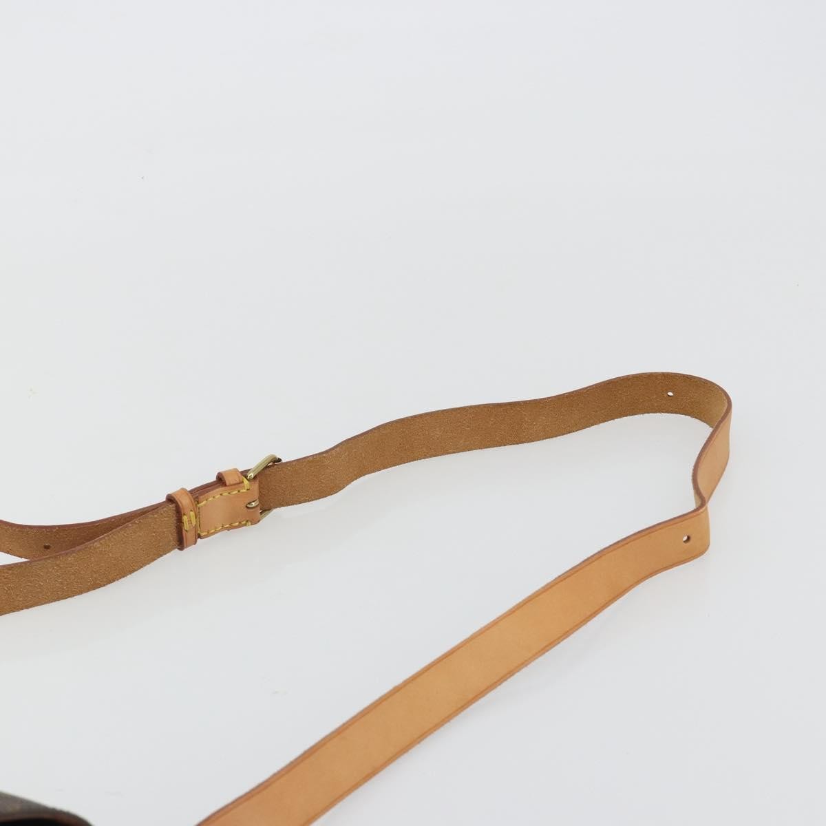 Louis Vuitton Cartouchiere Monogram Canvas Brown Canvas Shoulder Bag Bag (Pre-Owned)