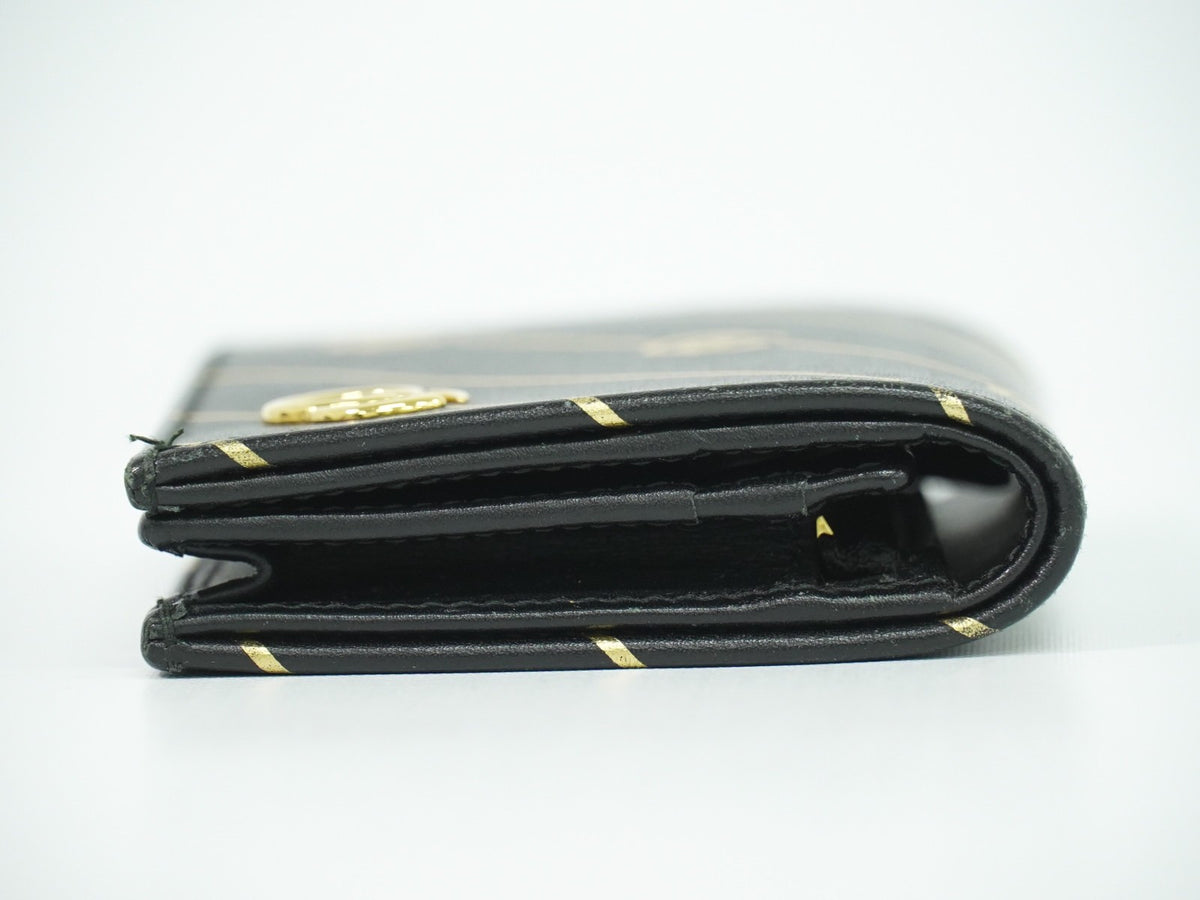 Gucci Gg Marmont Leather Black Leather Wallets Accessory (Pre-Owned)