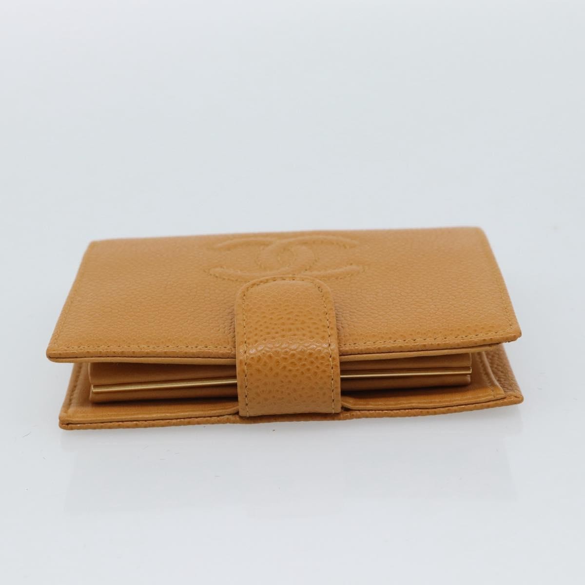 Chanel Timeless Cc French Caviar Brown Leather Wallets Accessory (Pre-Owned)