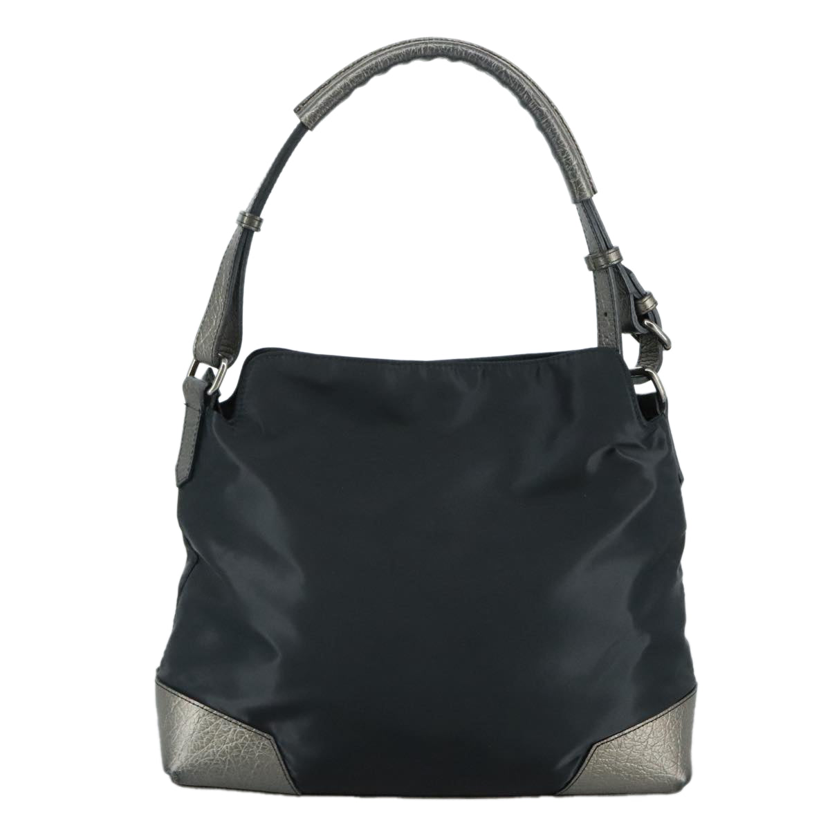Burberry Black Synthetic Shoulder Bag (Pre-Owned)