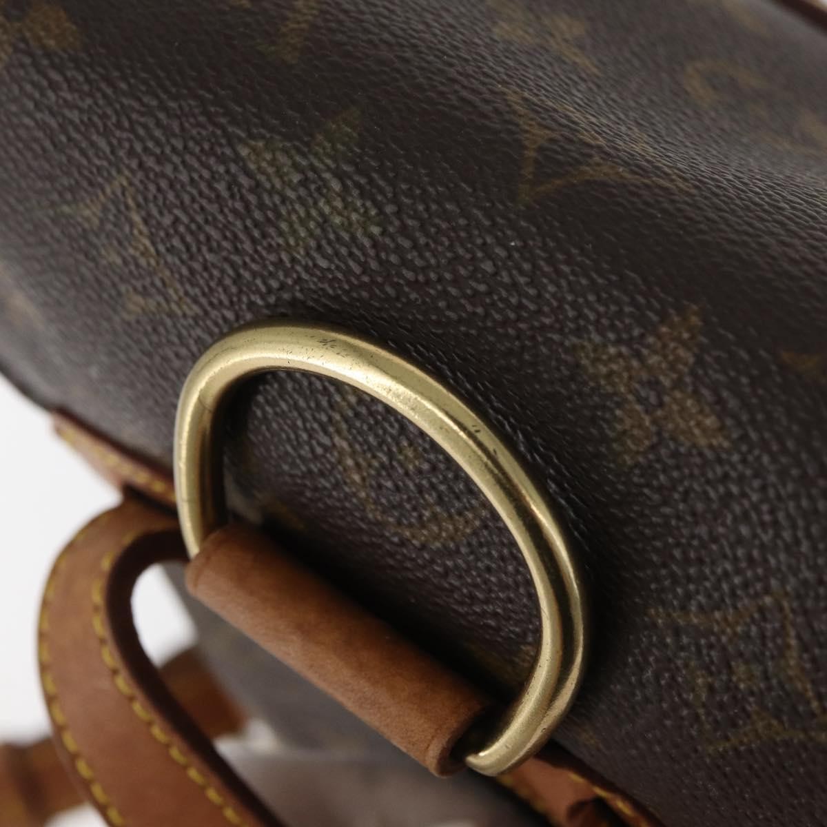 Louis Vuitton Vintage Montsouris Monogram Canvas Brown Canvas Backpack Bag (Pre-Owned)