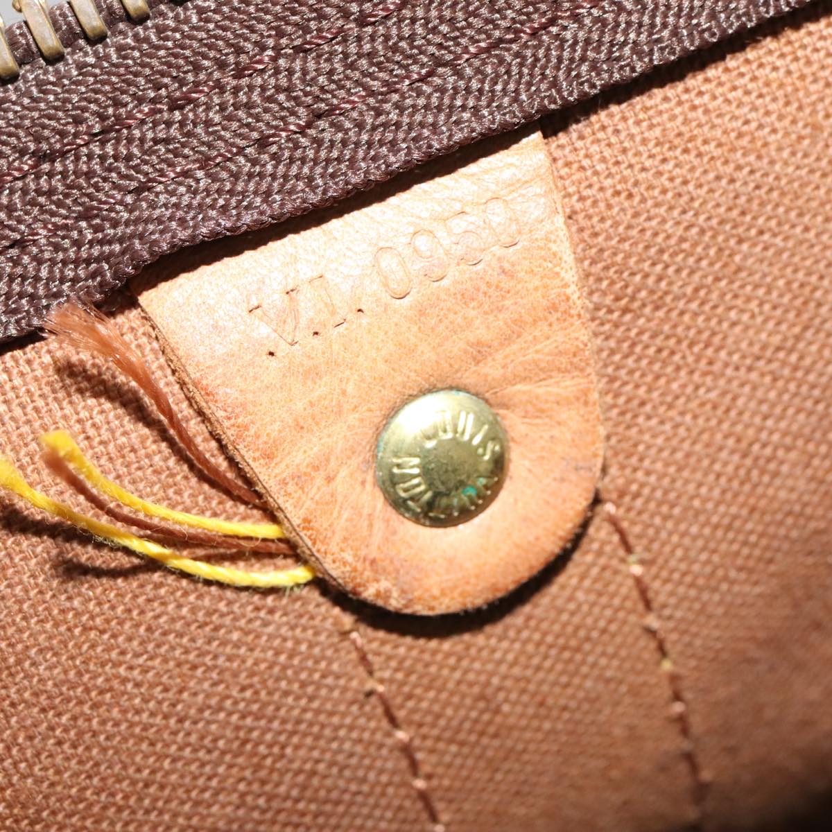 Louis Vuitton Keepall Bandoulière 60 Brown Canvas Travel Bag (Pre-Owned)