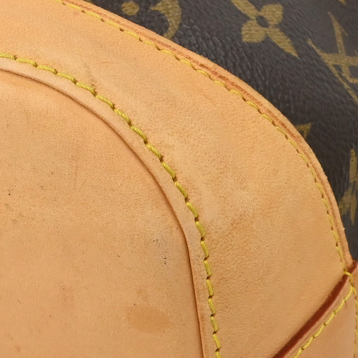 Louis Vuitton Lockit Monogram Brown Canvas Handbag (Pre-Owned)