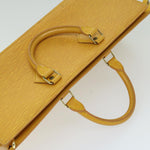 Louis Vuitton Triangle Yellow Leather Handbag (Pre-Owned)