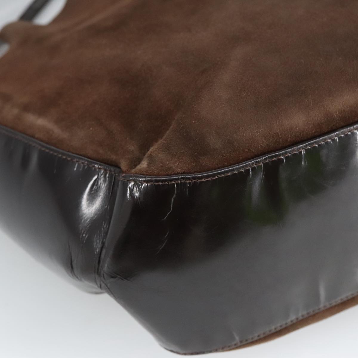 Bally Brown Suede Shoulder Bag (Pre-Owned)