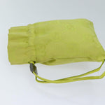 Gucci Green Canvas Clutch Bag (Pre-Owned)