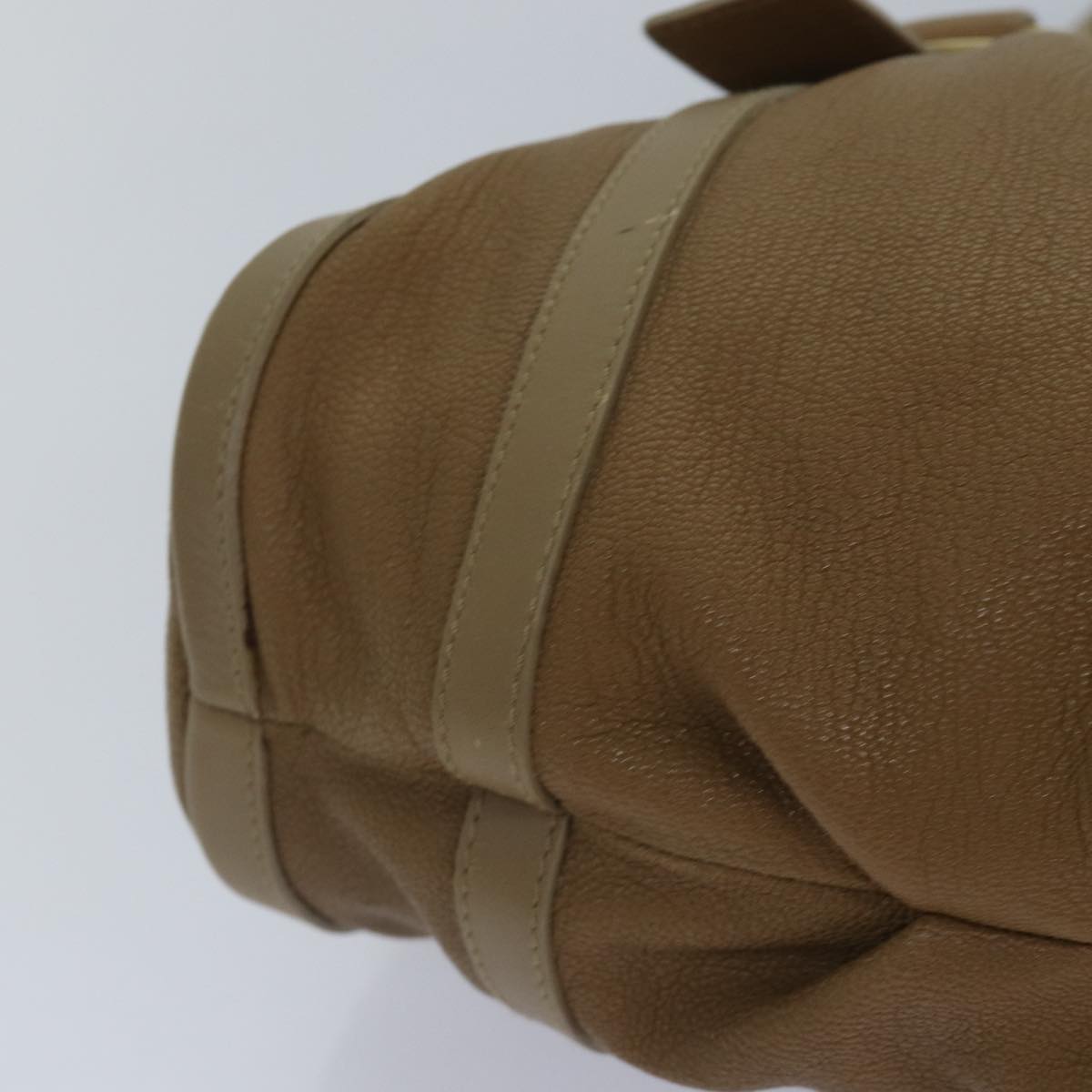 Bulgari Brown Leather Handbag (Pre-Owned)
