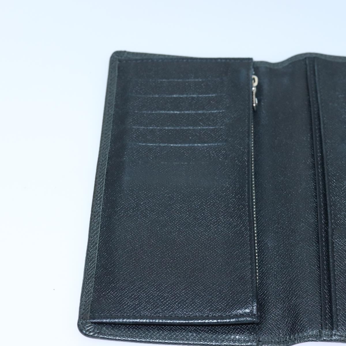 Louis Vuitton Portefeuille Brazza Black Leather Wallet  (Pre-Owned)