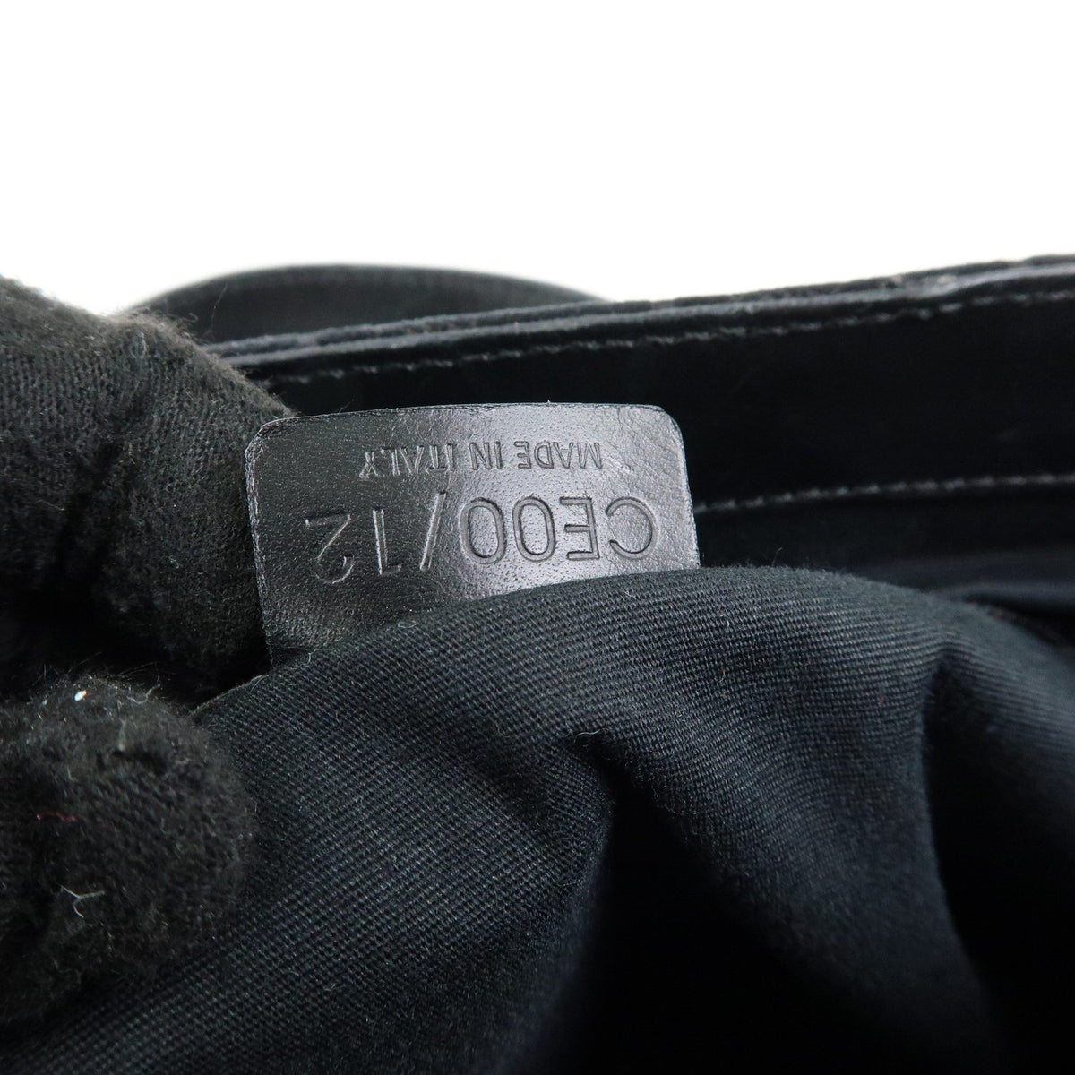 Celine C Macadam Tote Pvc Leather/ Macadam Canvas Black Suede Shoulder Bag Bag (Pre-Owned)