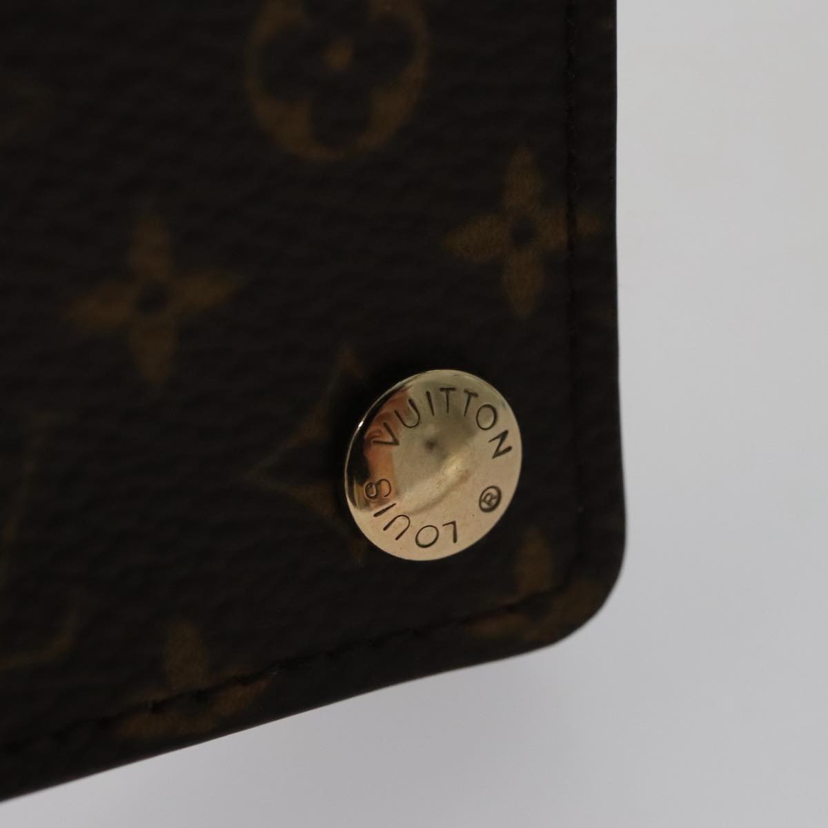 Louis Vuitton Jewelry Case Brown Canvas Wallet  (Pre-Owned)