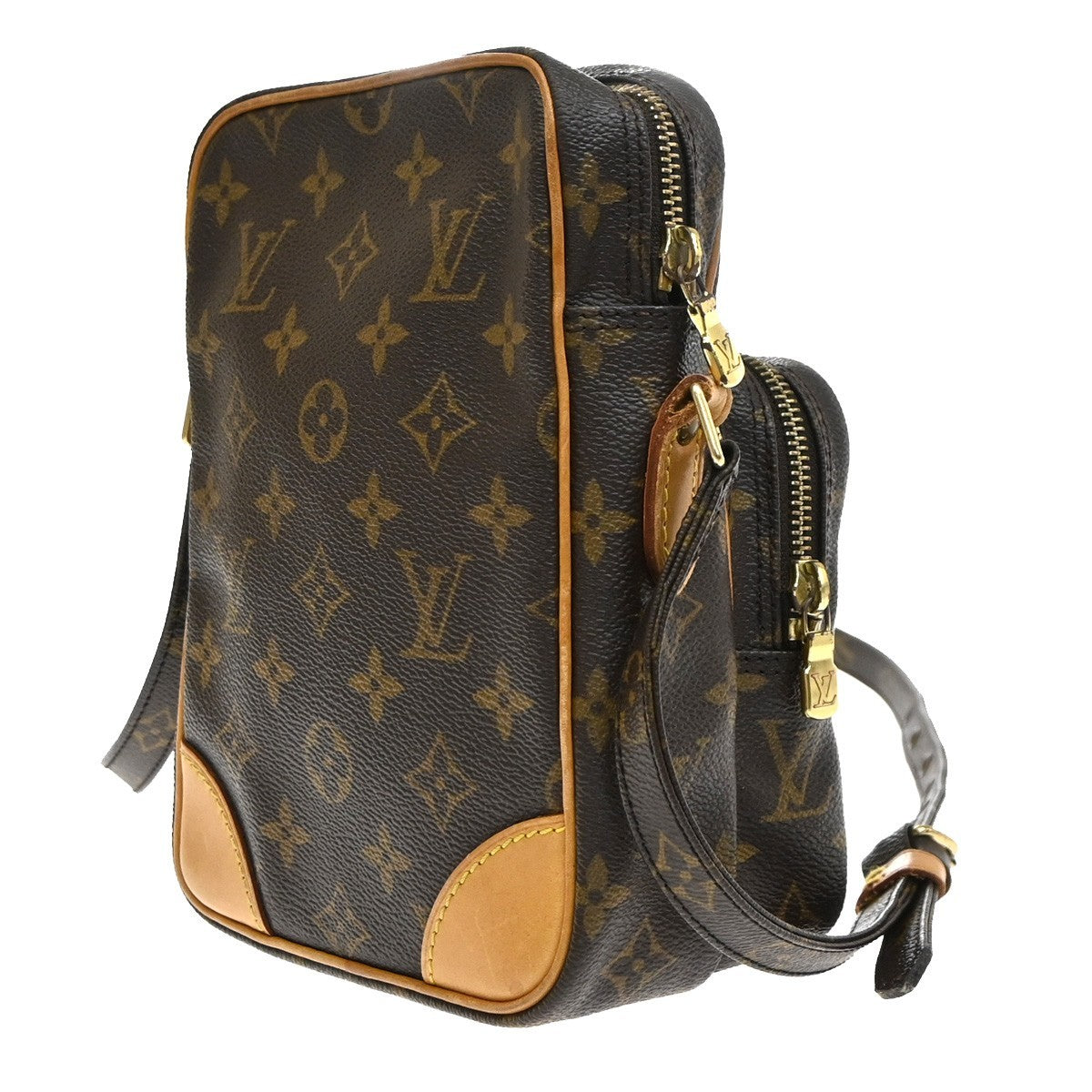 Louis Vuitton Amazone Canvas Brown Canvas Shoulder Bag Bag (Pre-Owned)