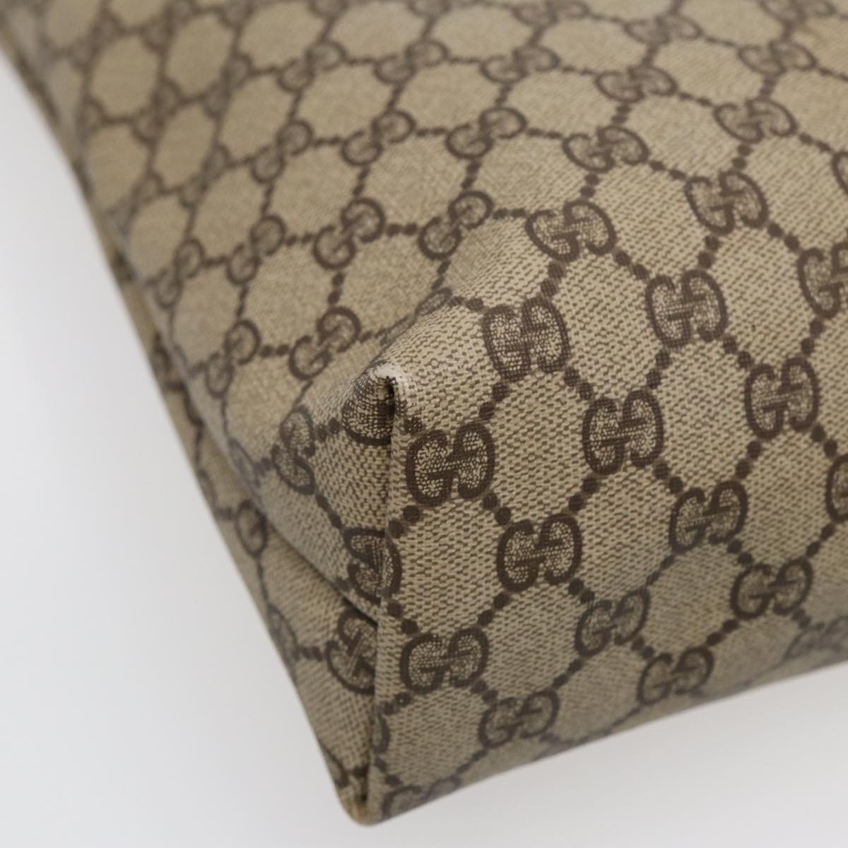 Gucci Gg Canvas Brown Canvas Tote Bag (Pre-Owned)