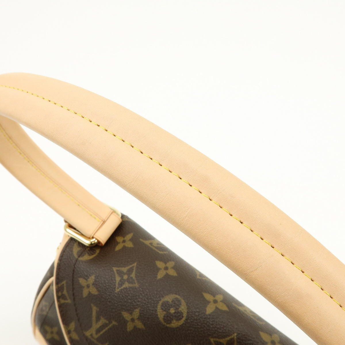Louis Vuitton Beverly Monogram Canvas Brown Canvas Handbag (Pre-Owned)