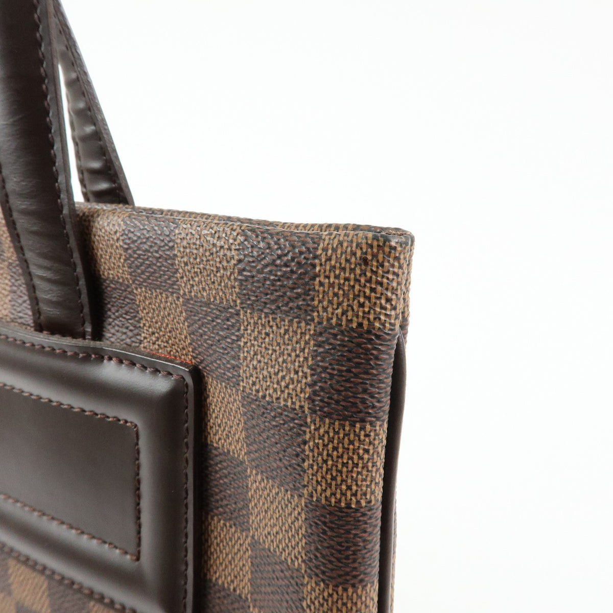 Louis Vuitton Clifton Damier Brown Canvas Handbag (Pre-Owned)