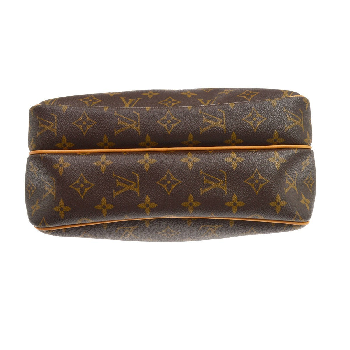 Louis Vuitton Reporter Monogram Canvas Brown Canvas Shoulder Bag Bag (Pre-Owned)