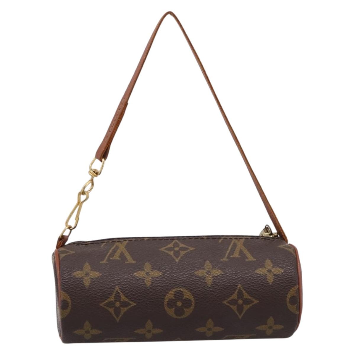 Louis Vuitton Papillon Pochette Monogram Canvas Brown Canvas Clutche & Pouche Bag (Pre-Owned)