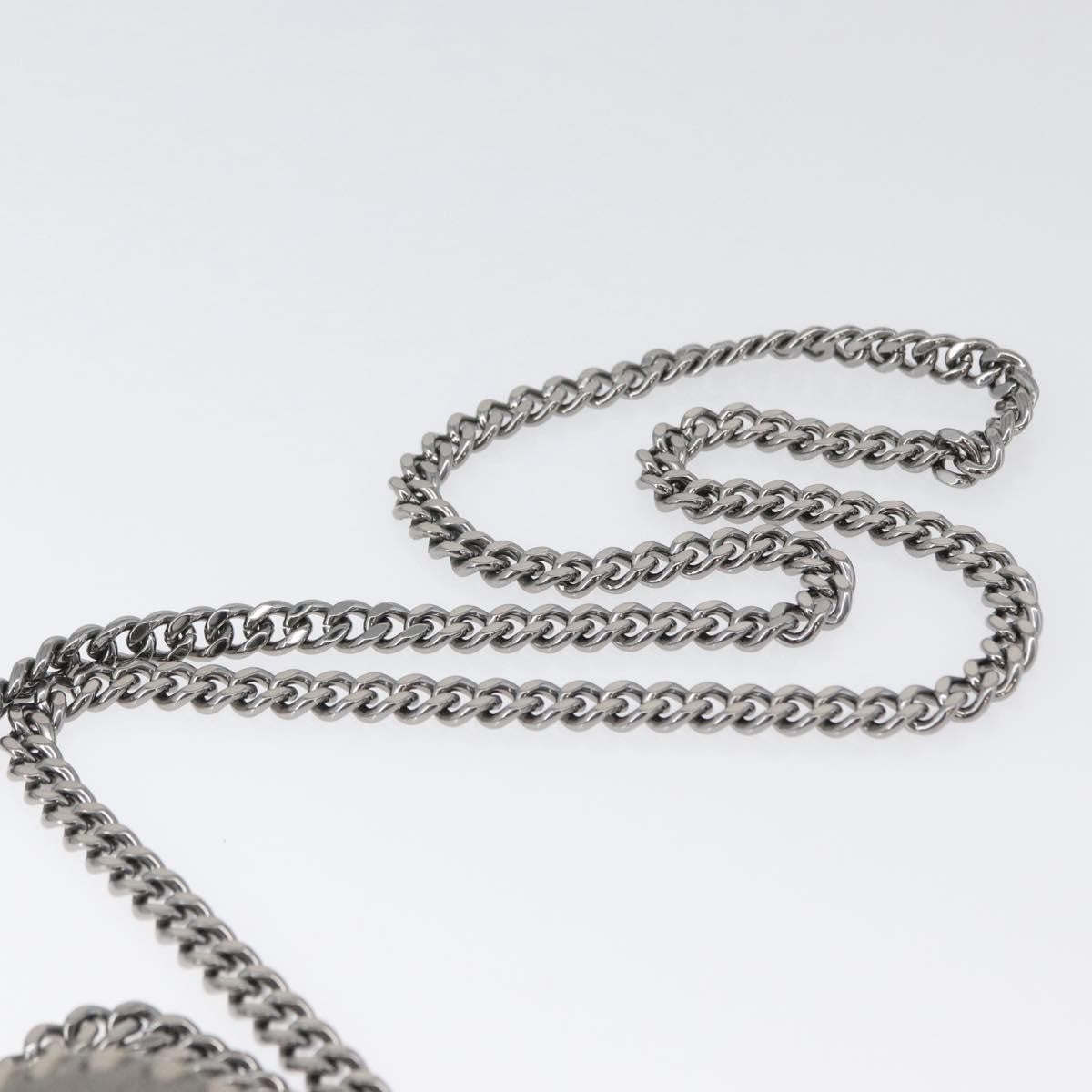 Stella Mccartney Falabella Fold Over Faux Leather Gray Polyester Shoulder Bag Bag (Pre-Owned)