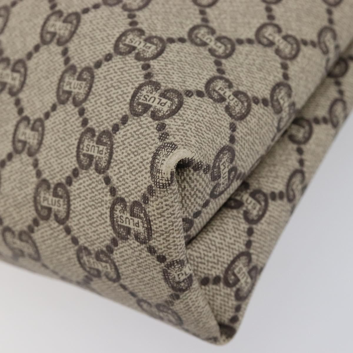Gucci Ophidia Front Pocket Gg Coated Canvas Beige Canvas Briefcase Bag (Pre-Owned)