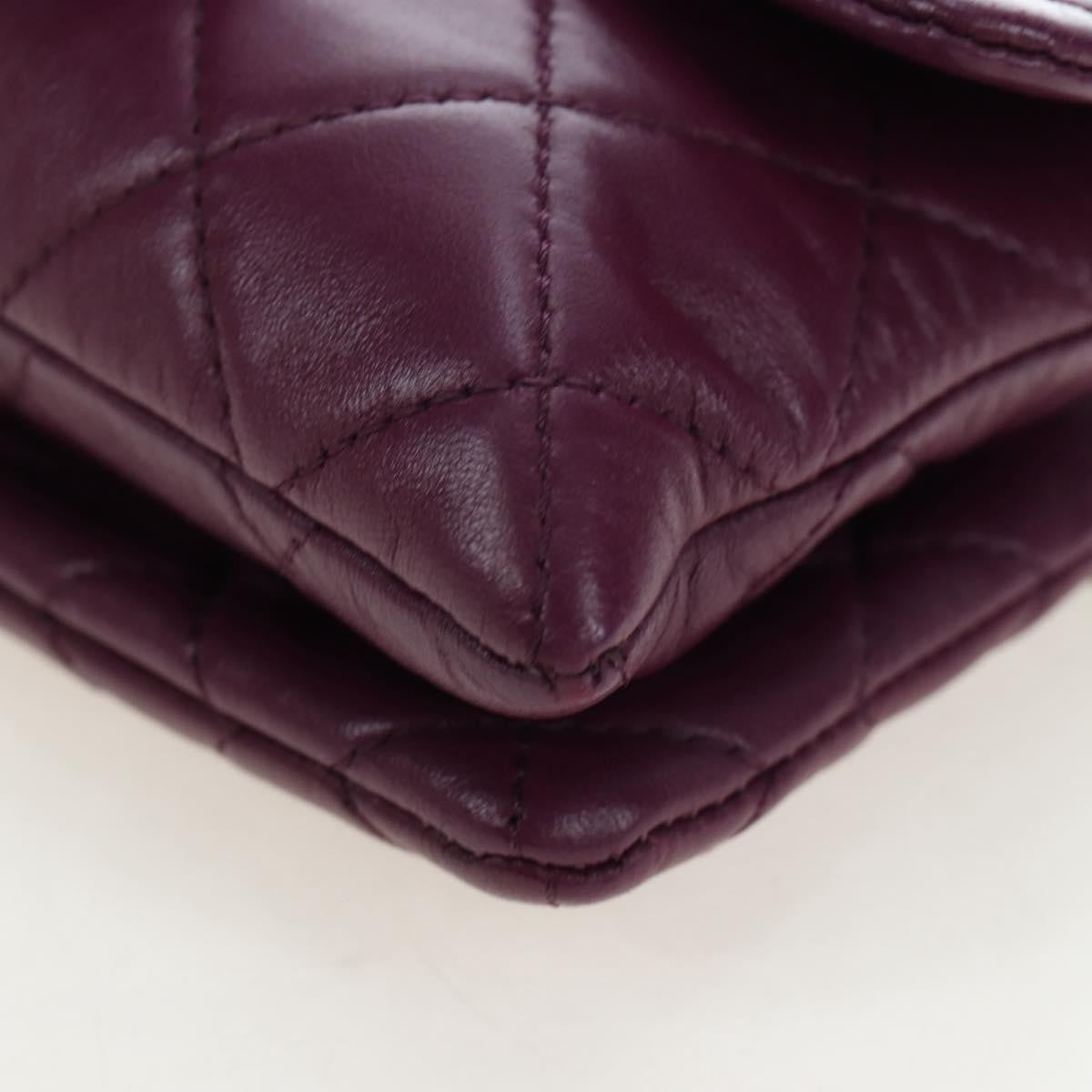 Chanel Mineral Nights Quilted Lambskin Purple Calfskin Crossbody Bag Bag (Pre-Owned)