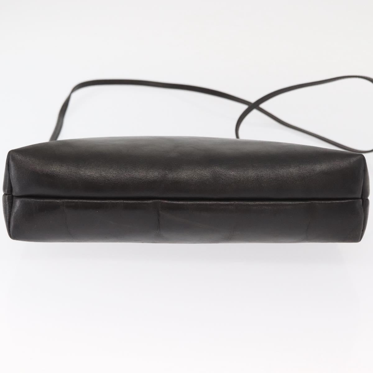 Salvatore Ferragamo Vala Leather Brown Leather Shoulder Bag Bag (Pre-Owned)