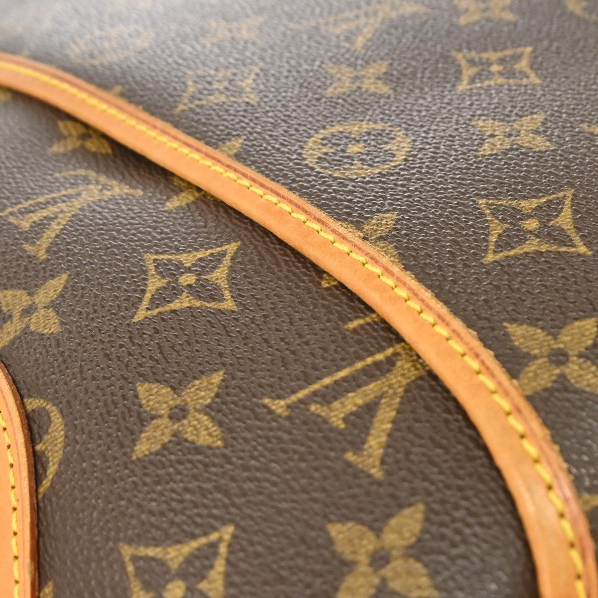 Louis Vuitton Deauville Monogram Canvas Brown Canvas Handbag (Pre-Owned)