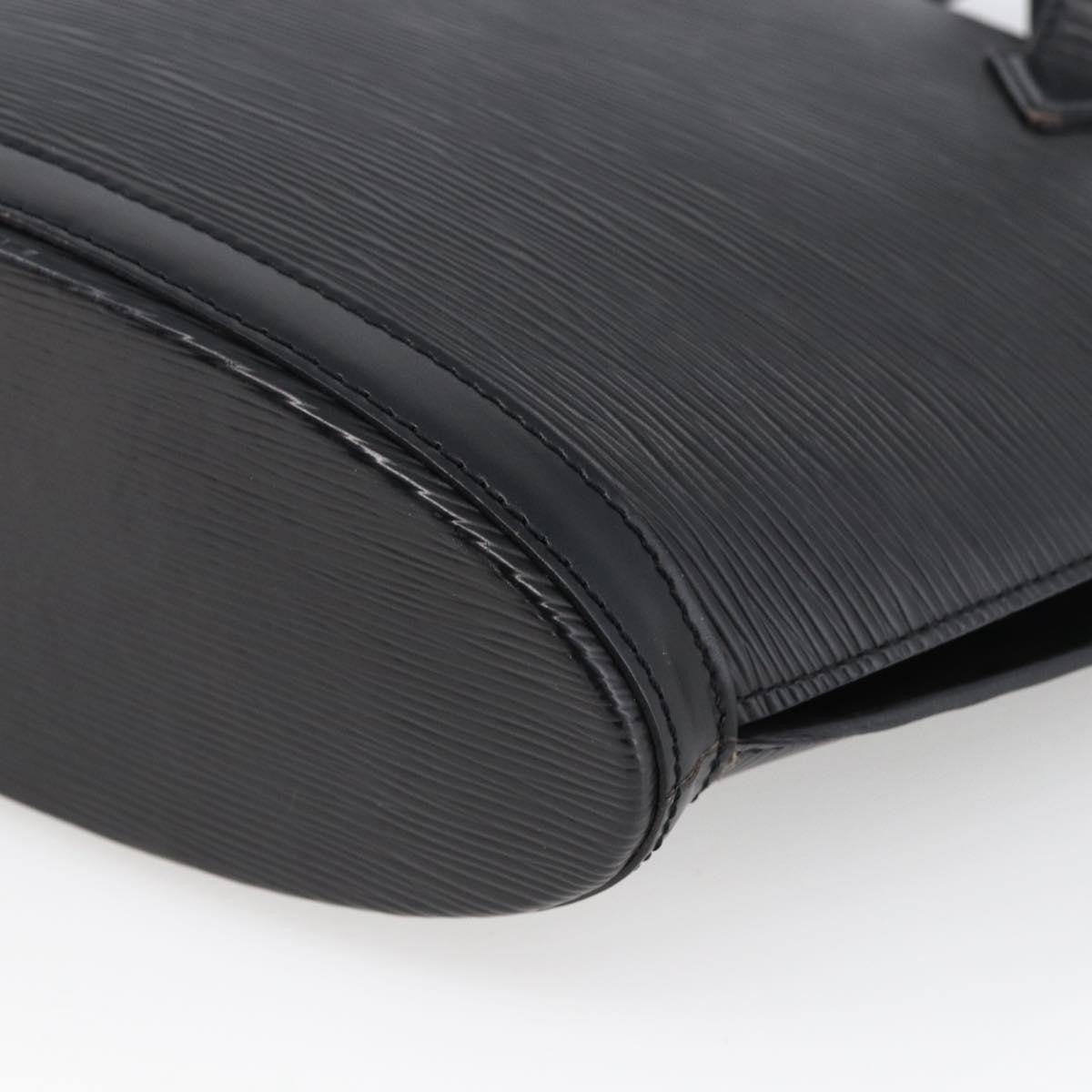 Louis Vuitton Saint Jacques Nm Epi Leather Black Leather Handbag (Pre-Owned)