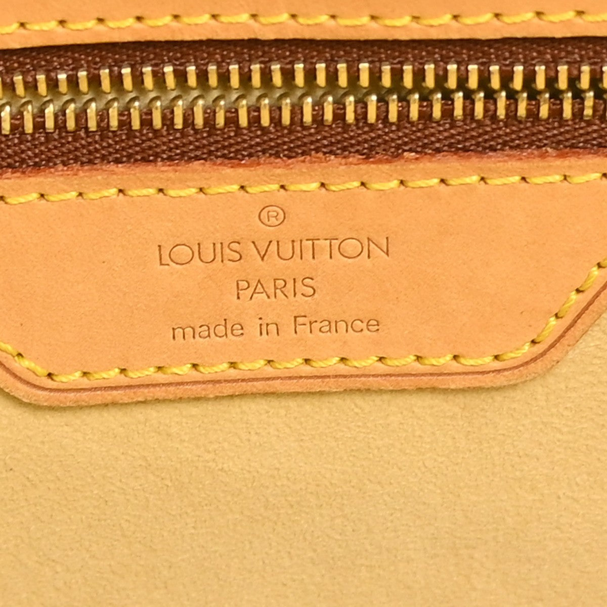 Louis Vuitton Cite Monogram Canvas Brown Canvas Shoulder Bag Bag (Pre-Owned)