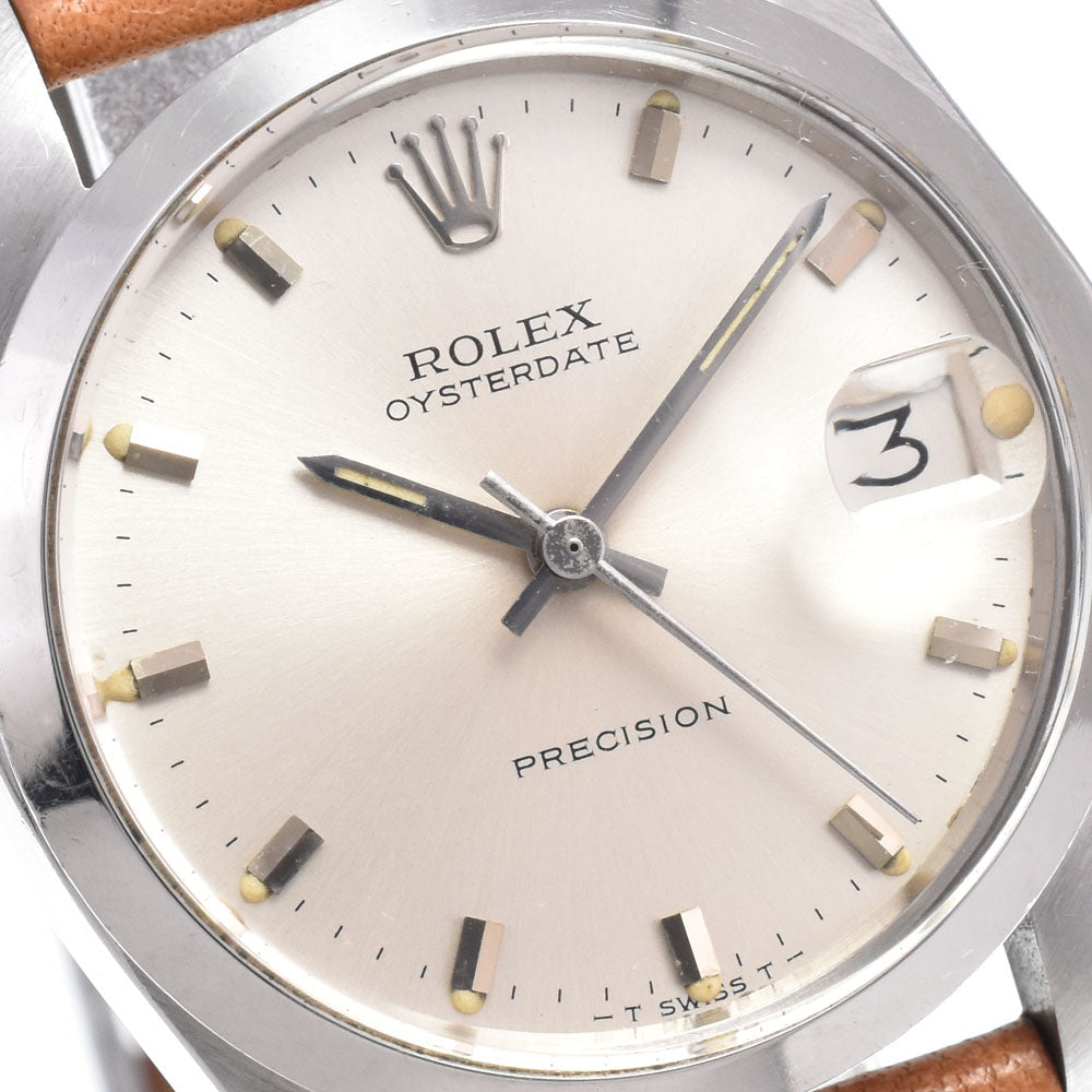 Rolex Oyster Precision Steel Watch (Pre-Owned)