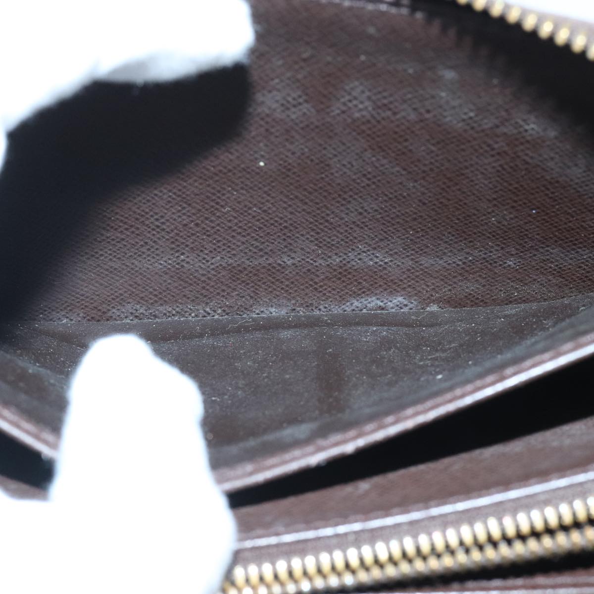 Louis Vuitton Zippy Wallet Brown Canvas Wallet  (Pre-Owned)
