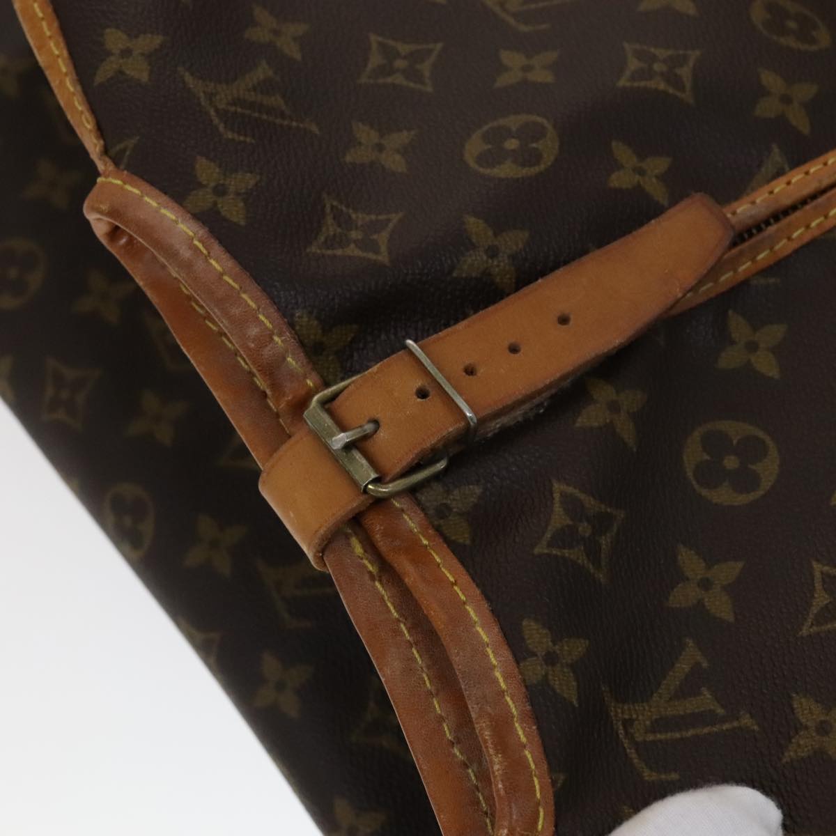 Louis Vuitton Garment Case Brown Canvas Travel Bag (Pre-Owned)
