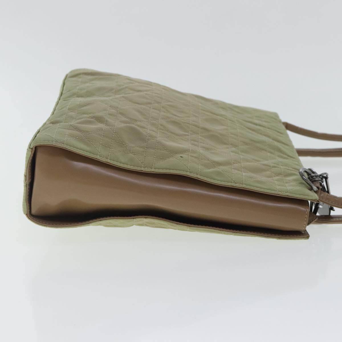 Dior Vintage Beige Synthetic Shoulder Bag (Pre-Owned)