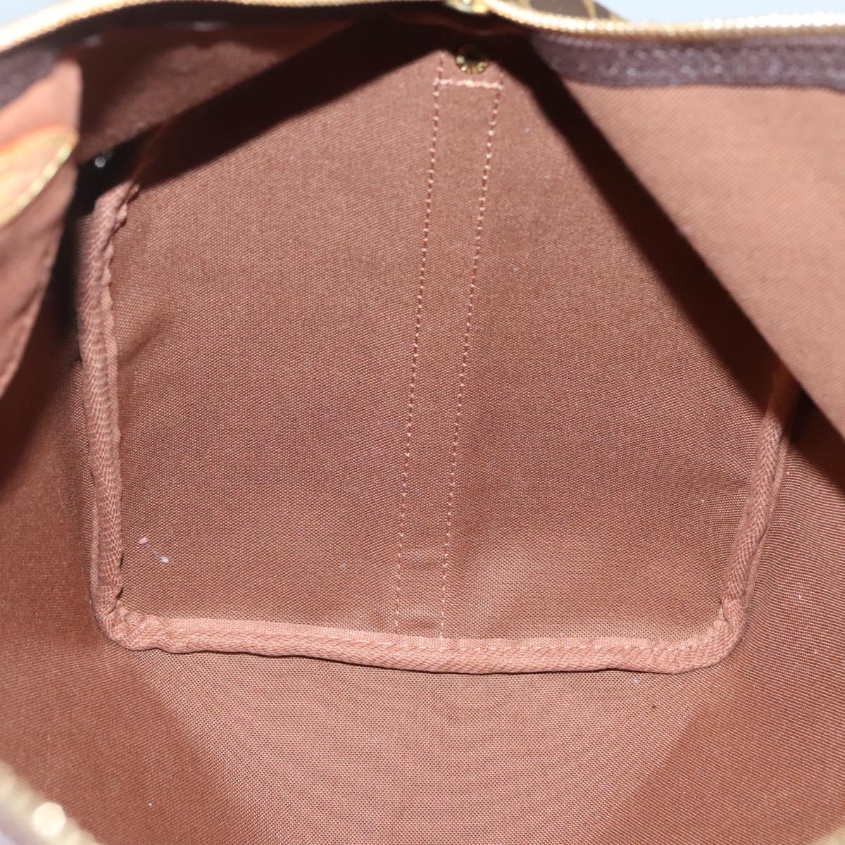Louis Vuitton Speedy Bandoulière Brown Canvas, Leather Travel Bag (Pre-Owned)
