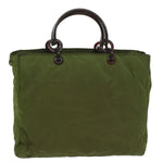 Prada Green Synthetic Handbag (Pre-Owned)