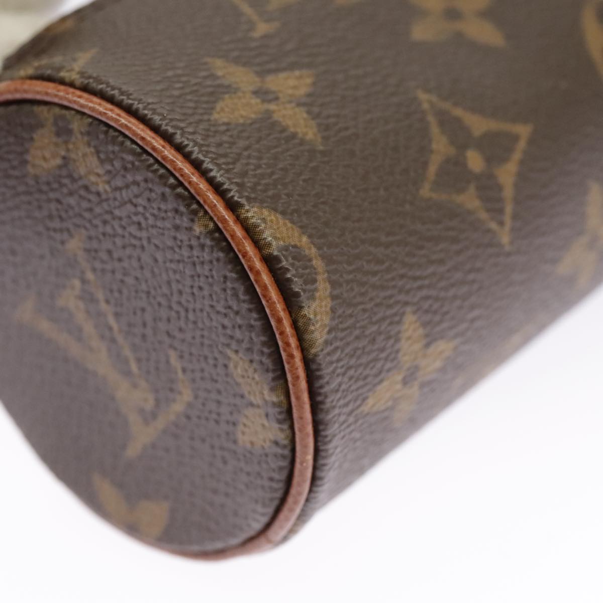 Louis Vuitton Papillon Brown Canvas Clutch Bag (Pre-Owned)
