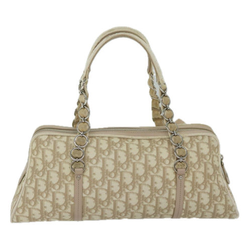 Dior Beige Canvas Handbag (Pre-Owned)