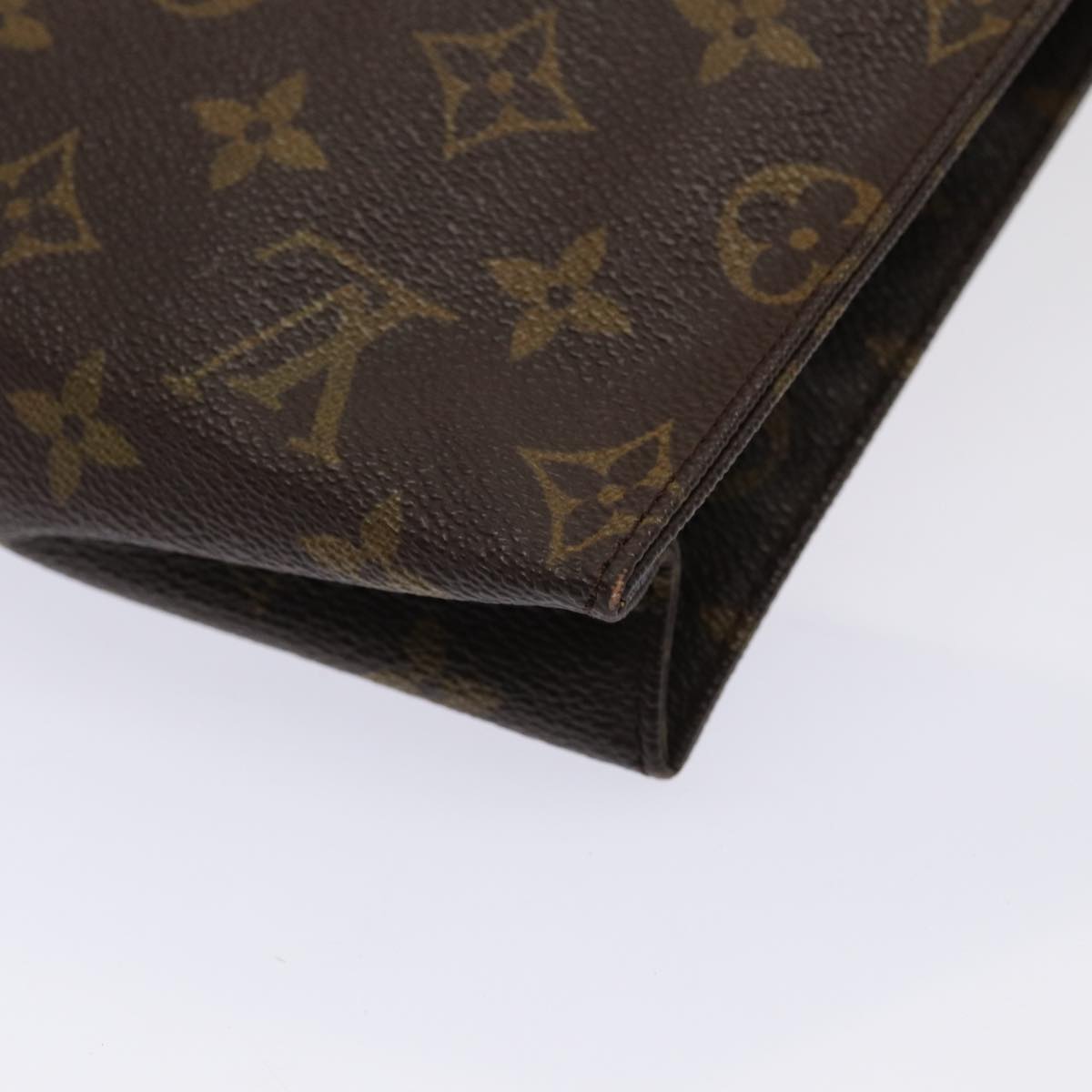 Louis Vuitton Trousse De Toilette Brown Canvas Clutch Bag (Pre-Owned)