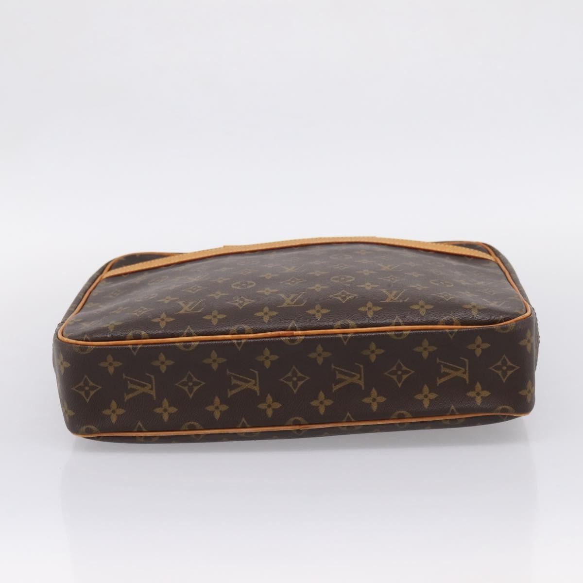 Louis Vuitton Porte-Documents Pegase Monogram Canvas Brown Canvas Handbag (Pre-Owned)