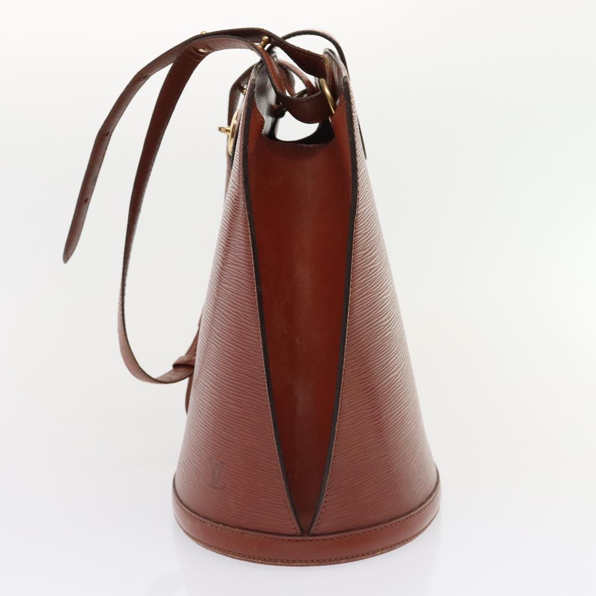 Louis Vuitton Cluny Brown Leather Shoulder Bag (Pre-Owned)