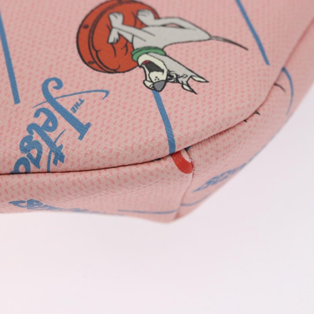 Gucci Children's Belt Bag Printed Gg Coated Canvas Pink Canvas Clutche & Pouche Bag (Pre-Owned)