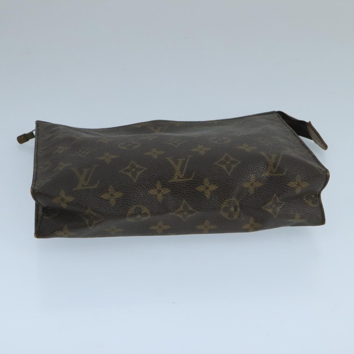 Louis Vuitton Trousse De Toilette 18 Brown Canvas Clutch Bag (Pre-Owned)