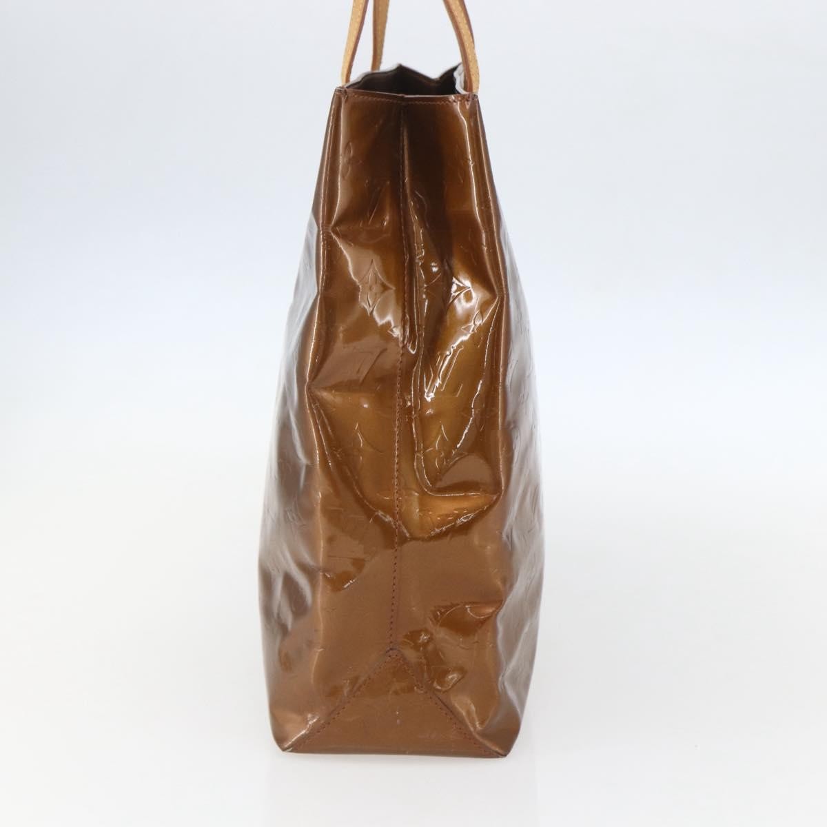 Louis Vuitton Reade Monogram Vernis Brown Patent_Leather Handbag (Pre-Owned)