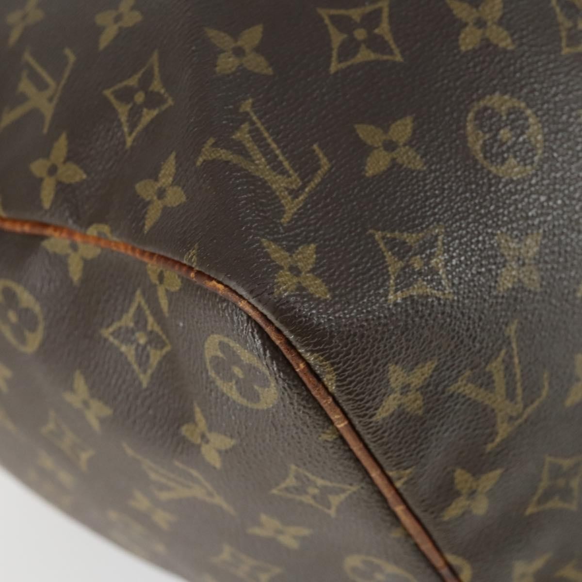 Louis Vuitton Keepall Monogram Canvas Brown Canvas Travel Bag Bag (Pre-Owned)