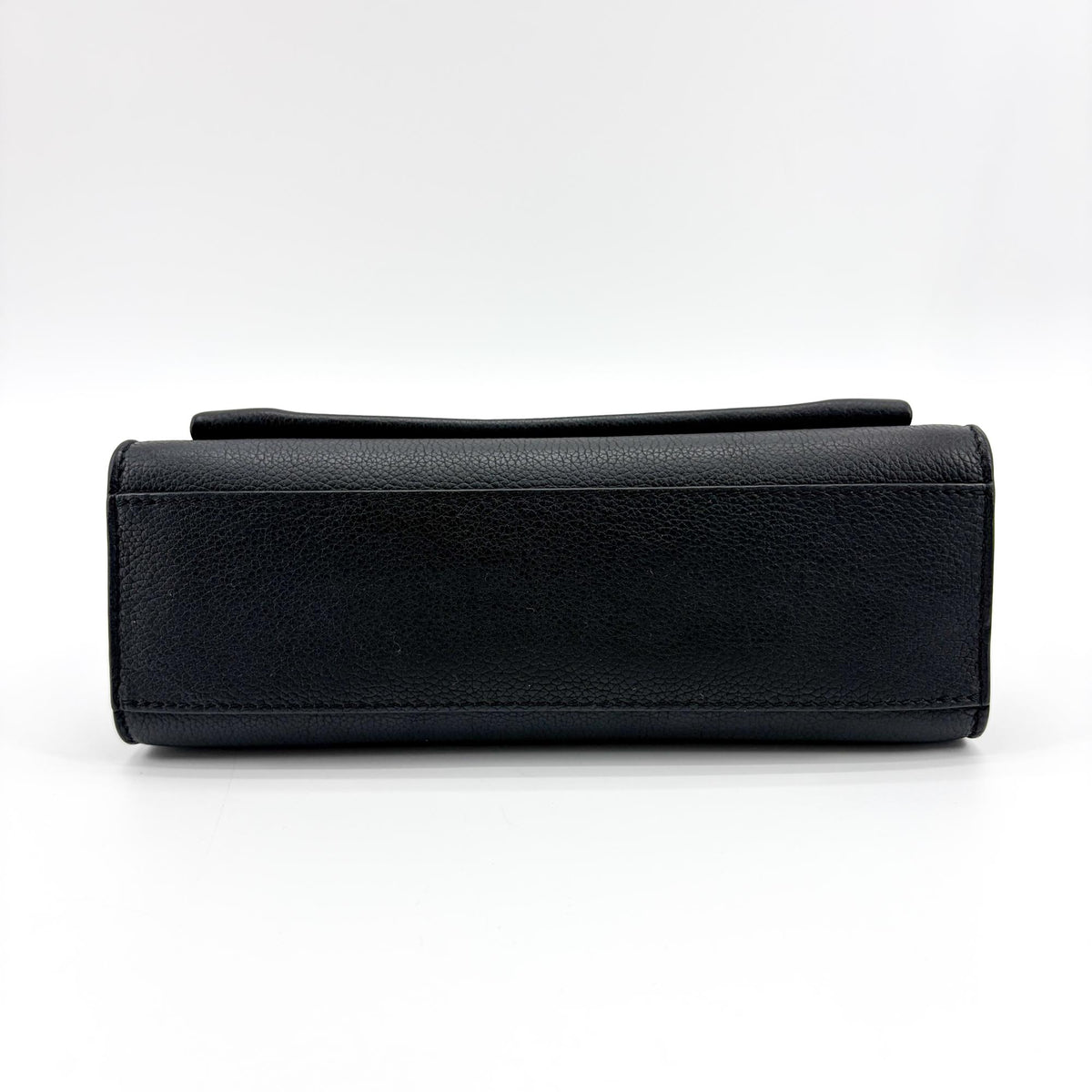Louis Vuitton Mylockme Leather Black Leather Handbag (Pre-Owned)